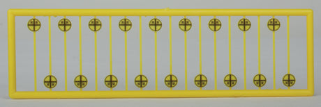 Early Grade Crossing Advance Warning Signs -- Vertical Cross pkg(18)