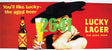 Lucky Lager Beer Billboard - Kit