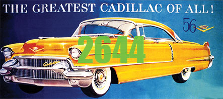 1956 Cadillac Billboard - Kit