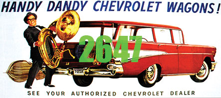Chevrolet Wagons Billboard - Kit