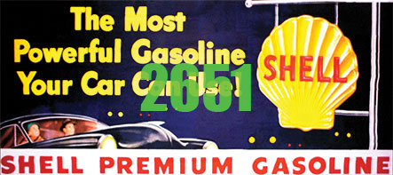 Shell Gasoline Billboard - Kit