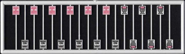 No Trespassing Signs -- 6 Private Property, 6 Railroad Property, 6 Trespassers will be Shot