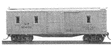 Work Train Equipment - Converted Double Sheathed Boxcar Kit -- Tool/Supply Car w/Standard Freight Door & Windows