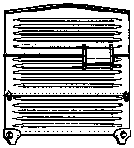 Boxcar Ends -- Youngstown - For USRA Double Sheath Cars  1 Pair