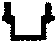 Freight Car Stirrups pkg(10) -- Short, Straight - Bottom Mount