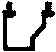 Freight Car Stirrups pkg(10) -- Stepped Offset - Bottom Mount