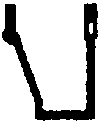 Freight Car Stirrups pkg(10) -- Angled - Side/Bottom Mount