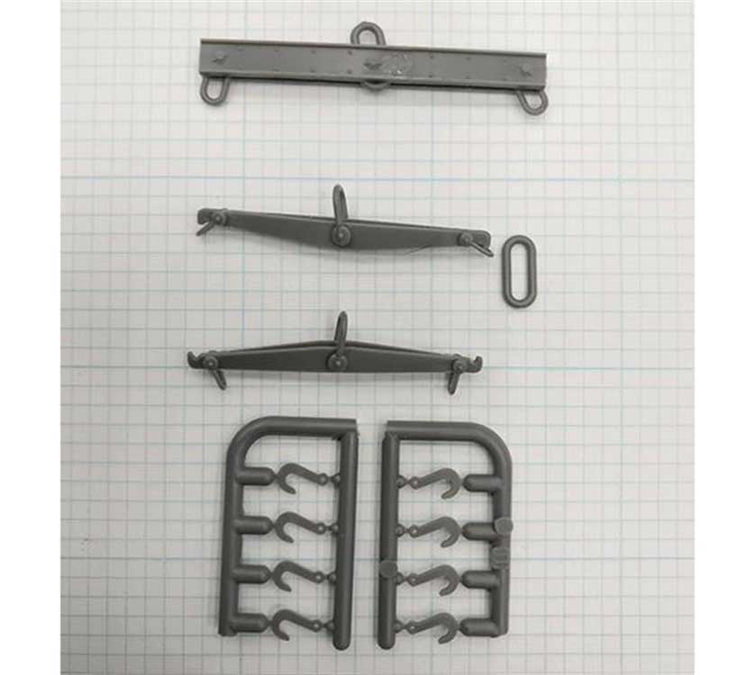 Wreck Accessories -- 1 Large & 2 Small Spreader Bars, Loops and 4 Hooks