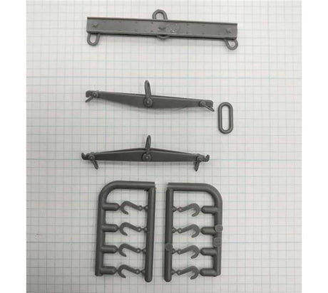 Wreck Accessories -- 1 Large & 2 Small Spreader Bars, Loops and 4 Hooks
