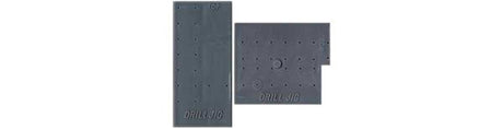 2 Drilling Jigs for 18" Drop Grab Irons -- For No. 77 Drill Bit