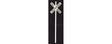 Modern US Style Railroad Crossbuck Warning Signs -- pkg(8)