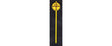 Pre-1950 Early Grade Crossing Warning Signs -- Yellow Circle w/Vertical Cross pkg(8)