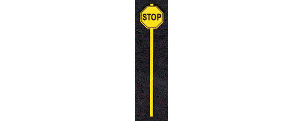 Early Yellow Stop Signs -- pkg(8)