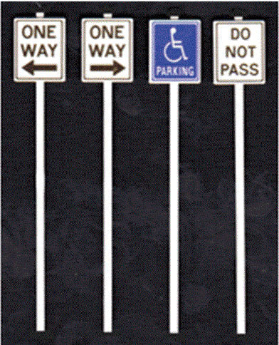 Miscellaneous Road Signs -- pkg(8)