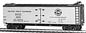 40' Double Sheathed Wood Reefer - PFE Class R-40 - Kit -- Undecorated Single Car