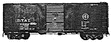 USRA 40' Rebuilt Boxcar w/Steel Sides Upgrade - Kit -- Undecorated Single Car