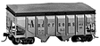 USRA 36' 2-Bay Panel Side Rebuilt Covered Hopper - Andersons Co. Grain Car -- Undecorated Single Car - Kit