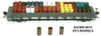 Atlantic Coast Line Style Flatcar - Kit -- Undecorated (Optional Wood Gondola Sides & Decal)