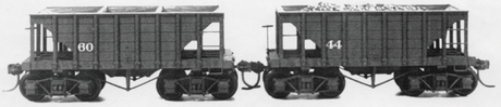 22' Wood Ore Car 12-Pack - Kit -- Undecorated