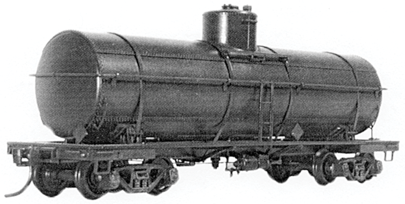36' 10,000 Gallon USRA Tank Car w/54" Dome - Kit -- Undecorated pkg(6)