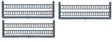 Spool Railing pkg(6); Scale 16' Long x 16" Tall