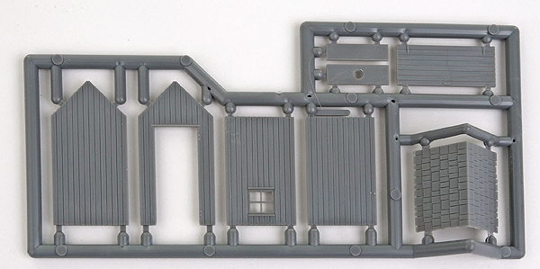 Out Houses pkg(3) - Plastic Kit-1