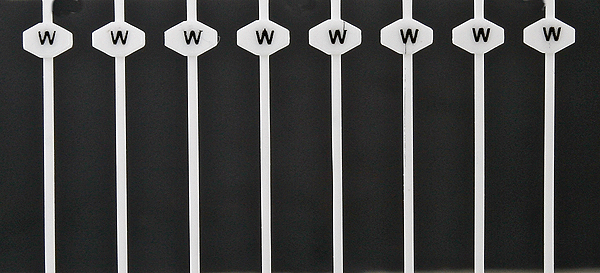 Whistle Post Signs pkg(32) -- Steam Era Early, Diamond Style