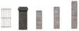 Styrene Structure Part Assortment -- 470 Parts Total