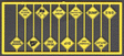 Highway Written Warning Signs -- Yellow w/Black Print 12 Different Signs
