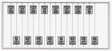 Speed Limit Signs pkg(16) -- Low Speeds