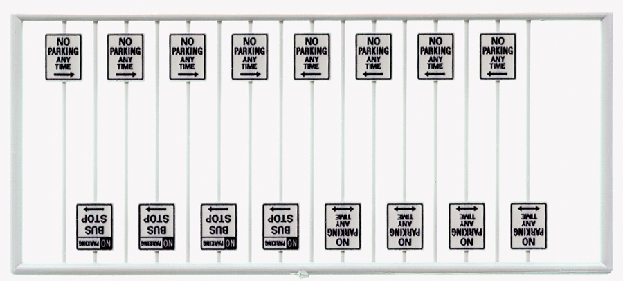 No Parking Signs -- pkg(16)