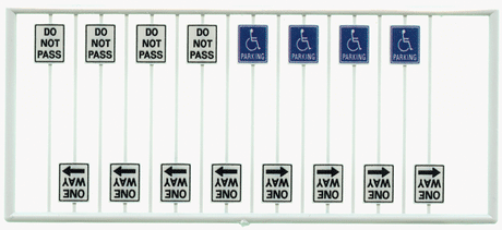 Miscellaneous Road Signs #1 -- pkg(16)