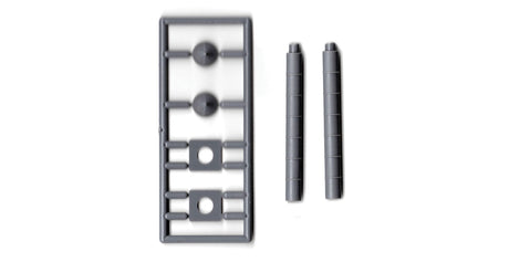 Straight Vent Kit -- 16" Scale Diameter, 12' Scale Long (unpainted) Matches #293-8292