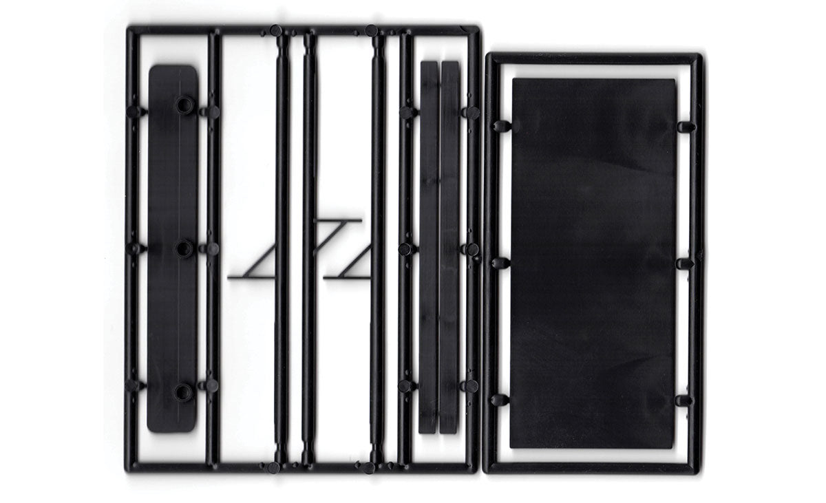 Blank Billboard - Kit -- Unpainted (black)
