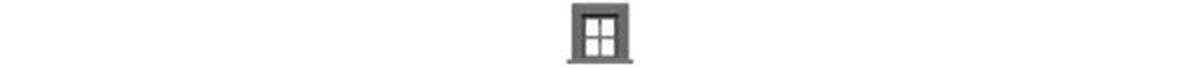 4-Pane Shed-Attic Window with Glazing -- 16 x 16" Scale (Fits .245 x .245" Opening) pkg(12)