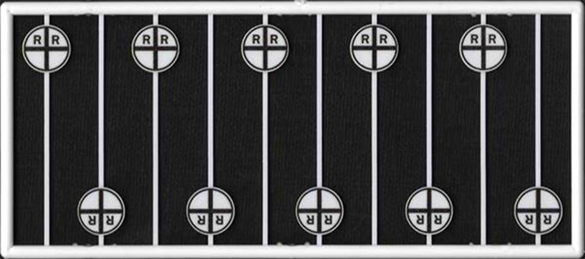 Very Early Pre-1930s Crossing Warning -- pkg(10)