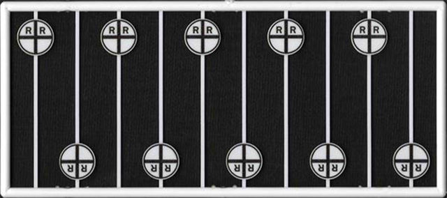 Very Early Pre-1930s Crossing Warning -- pkg(10)