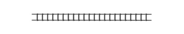 Wood Ladders -- Each: 3-3/4"  9.5cm Tall (27 Scale Feet) pkg(4)