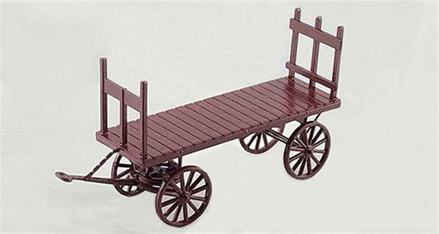 Wood Baggage Wagon - Kit -- pkg(2)-1