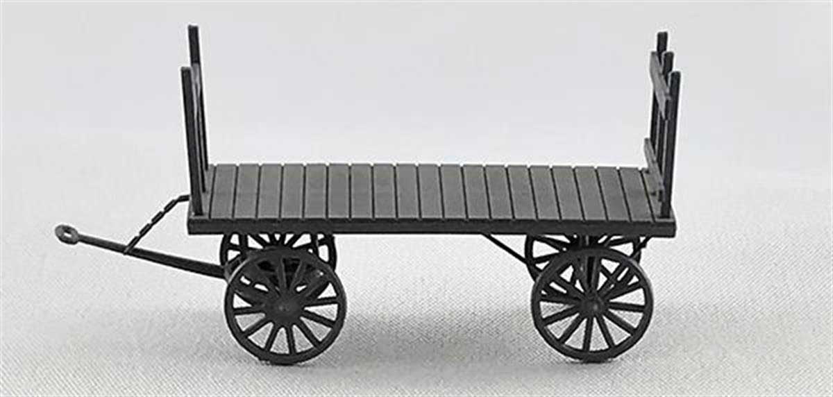 Wood Baggage Wagon - Kit -- pkg(10)-2