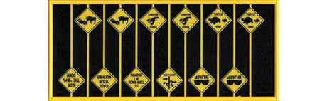 Funny Warning Signs -- Set 2: 12 Signs, 8 Styles