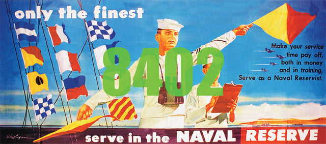 Serve in the Naval Reserve Billboard - Kit