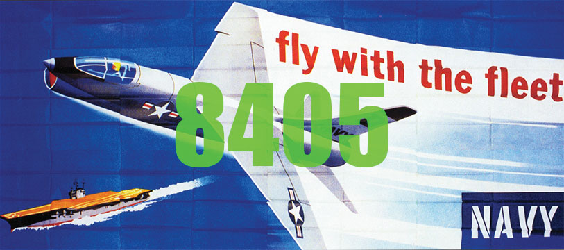 Fly with the Fleet Navy Billboard - Kit
