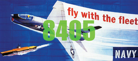 Fly with the Fleet Navy Billboard - Kit