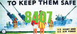 Keep Them Safe Army/Air Force Billboard - Kit