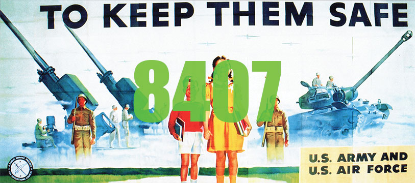 Keep Them Safe Army/Air Force Billboard - Kit