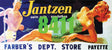 Jantzen Swimsuits Billboard - Kit -- Farber's Dept. Store