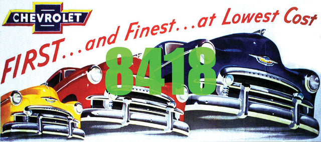 Chevrolet First and Finest Billboard - Kit