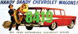 Handy Dandy Chevrolet Wagons Billboard - Kit