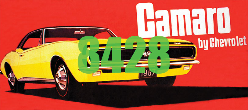 1967 Chevy Camaro Billboard - Kit